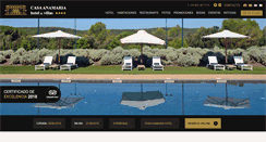 Desktop Screenshot of hotelcasanamaria.com